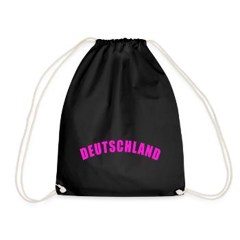 GERMANY GIFT GERMANY - Drawstring Bag - black - Front