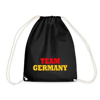 Team germany - Sac de sport léger - noir - Devant