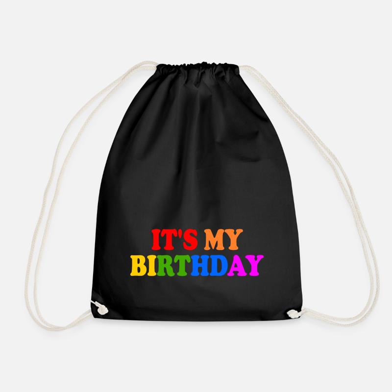 Its my birthday - Sac de sport léger - noir