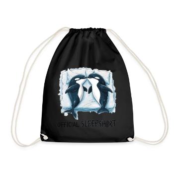 Chemise de nuit officielle Orca - Sac de sport léger - noir - Devant