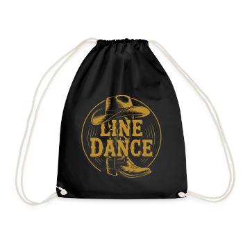 Formation de groupe de danse en ligne My Dance Sport - Sac de sport léger - noir - Devant