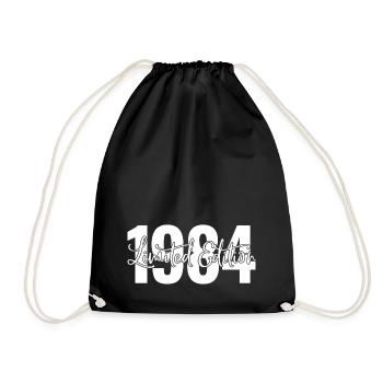 Limited Edition 1984 - Turnbeutel - Schwarz - Vorne