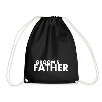 Grooms father - Sac de sport léger - noir - Devant