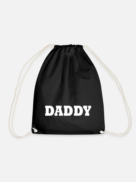 Daddy - Turnbeutel - Schwarz