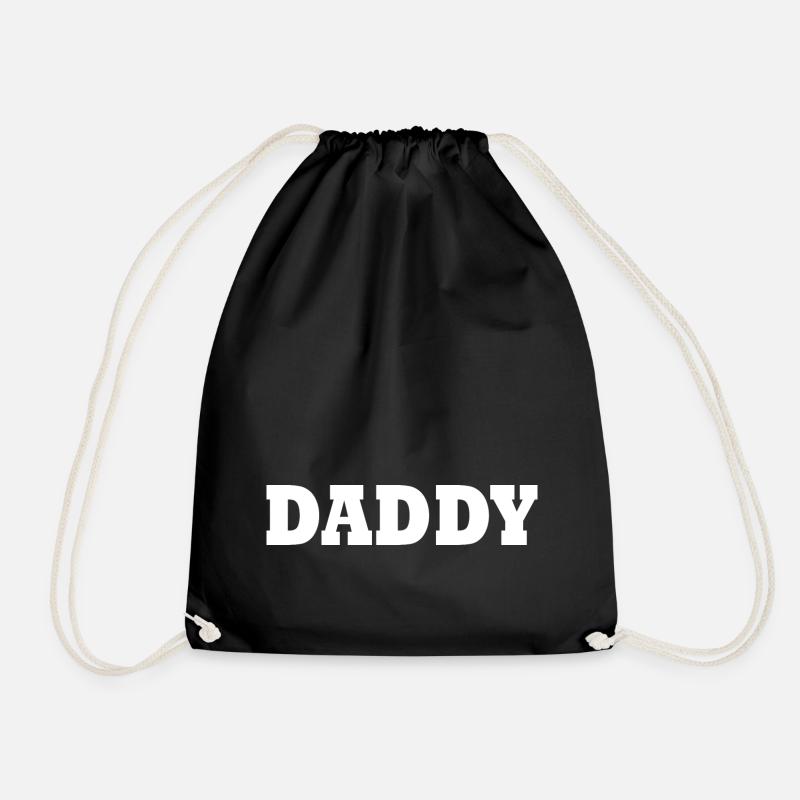 Daddy - Turnbeutel - Schwarz