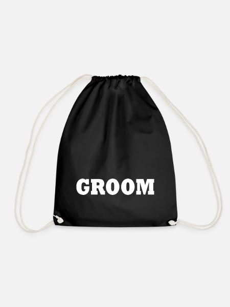 Groom - Turnbeutel - Schwarz