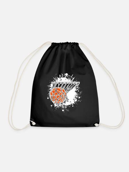 Basketball - Turnbeutel - Schwarz