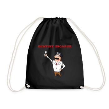 Escaper dentiste - Sac de sport léger - noir - Devant