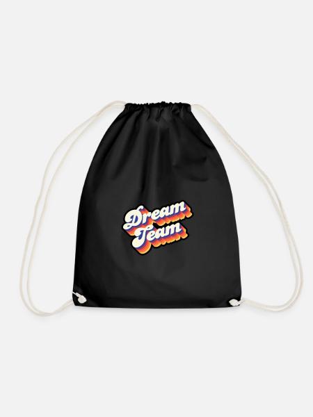Dream Team- Dream SMP - Drawstring Bag - black