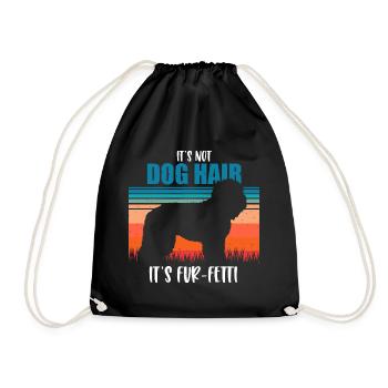 Barbet - Drawstring Bag - black - Front