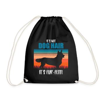 Cardigan Welsh Corgi - Sac de sport léger - noir - Devant