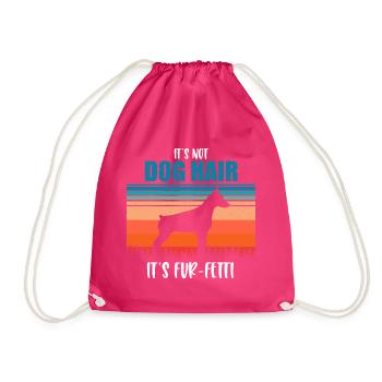 Doberman - Sac de sport léger - fuchsia - Devant