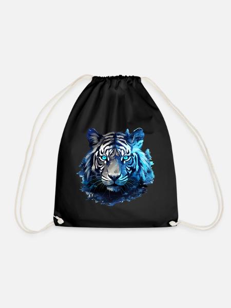 Tiger - Turnbeutel - Schwarz