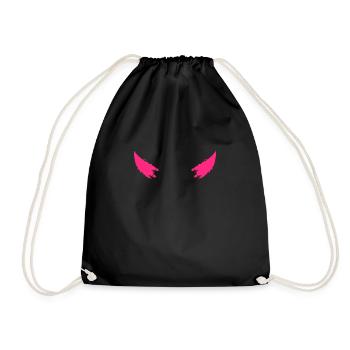 cornes diable - Sac de sport léger - noir - Devant