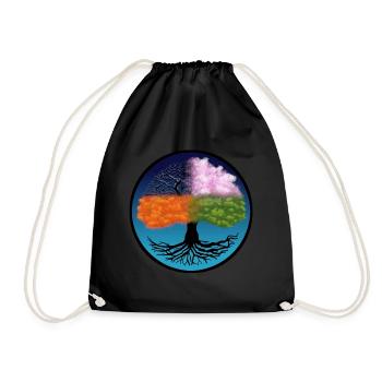 Saisons de l'Arbre de Vie - Saison de l'Arbre de Vie - Sac de sport léger - noir - Devant