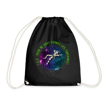 I.S.S Rien de vaut Pernes les Fontaines v - Sac de sport léger - noir - Devant
