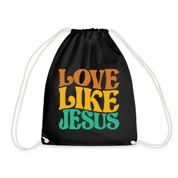Aimer comme Jésus-Christ Mesdames et Messieurs - Sac de sport léger - noir - Devant