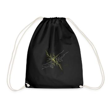 Stong bond - Drawstring Bag - black - Front