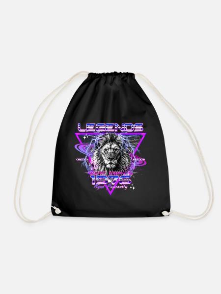 1976 Jahrgang Vintage Retro Geburtstag Geschenk - Turnbeutel - Schwarz