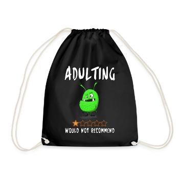Âge adulte.... Je ne le recommanderais pas - Sac de sport léger - noir - Devant