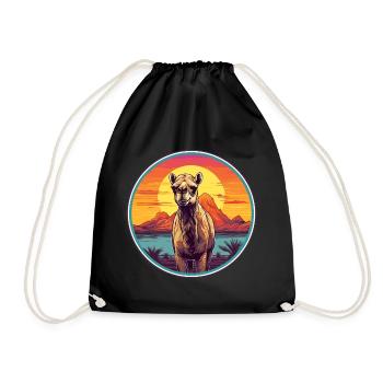 Chameau - Sac de sport léger - noir - Devant