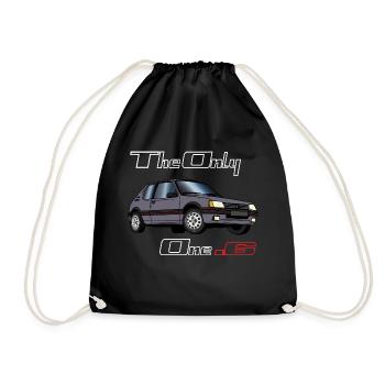 205 1,6 1990 Gris Magnum - Sac de sport léger - noir - Devant