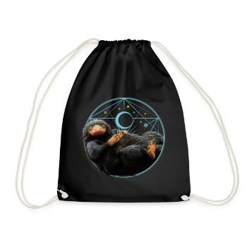 Animaux fantastiques Niffleur Pièce - Sac de sport léger - noir - Devant