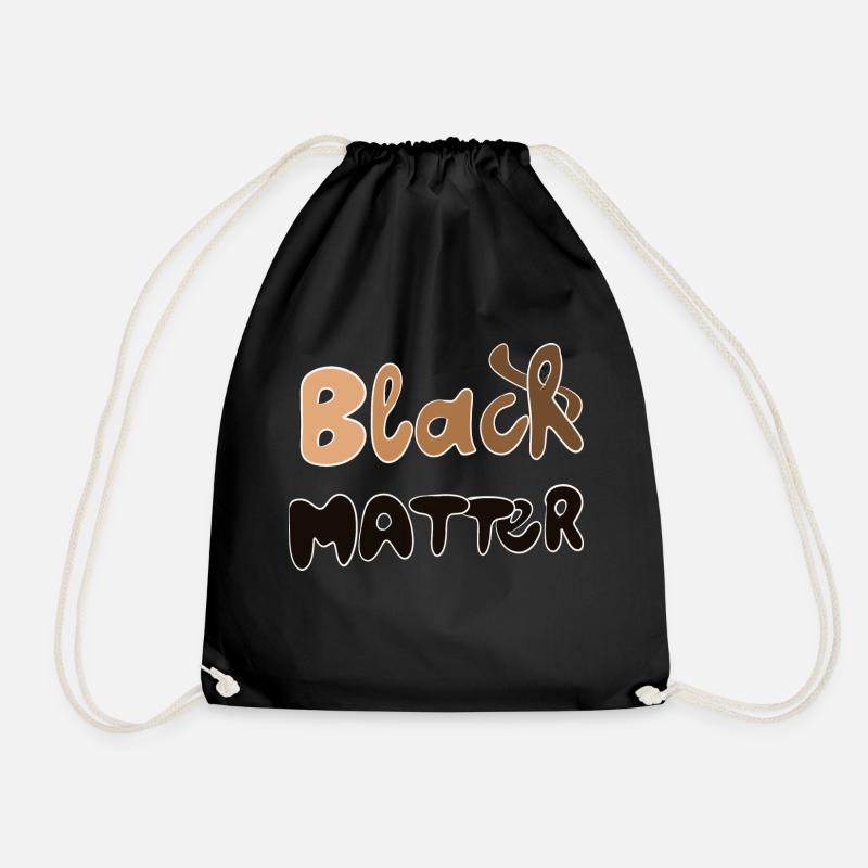 Black lives Matter - Turnbeutel - Schwarz