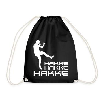 Hakke HC Thunderdome Raver Gift - Drawstring Bag - black - Front