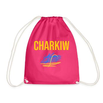 Kharkiv Ukraine Ukraina Kharkiv - Drawstring Bag - fuchsia - Front
