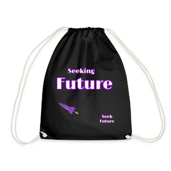 À la recherche de conceptions 🚀 d’avenir - Sac de sport léger - noir - Devant