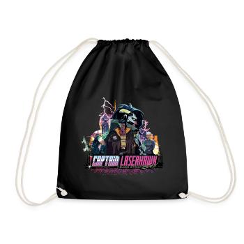 Captain Laserhawk: A Blood Dragon Remix Team - Sac de sport léger - noir - Devant