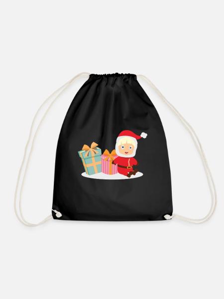 Baby gifts - Drawstring Bag - black