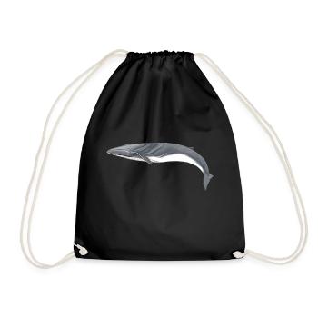 rorquals - rorqual - rorqual commun - Sac de sport léger - noir - Devant
