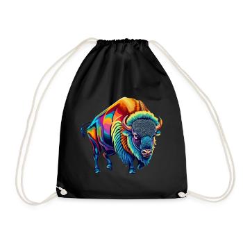 Bison - Sac de sport léger - noir - Devant