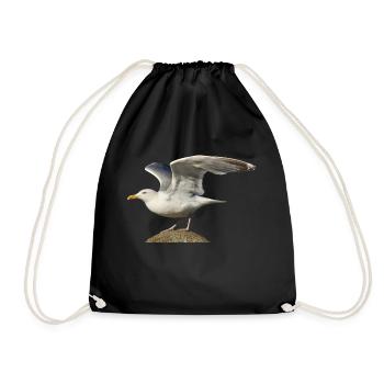 mouette mouette Möwe2 - Sac de sport léger - noir - Devant
