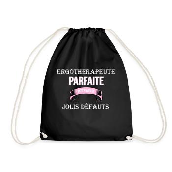 Ergotherapeute cadeau humour - Sac de sport léger - noir - Devant