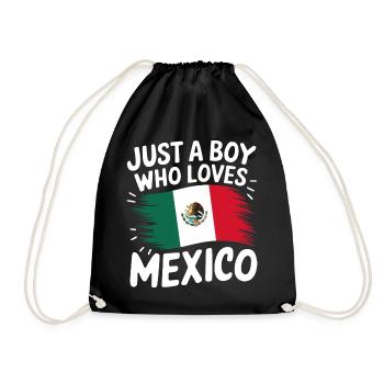 Mexico Mexico Mexican Spanish - Drawstring Bag - black - Front