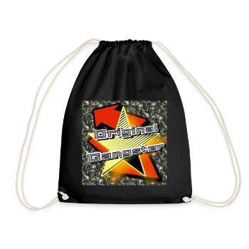 Original Gangster - Image - 2023 - Drawstring Bag - black - Front