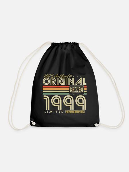 Original 1999 Vintage Vintage anniversaire rétro - Sac de sport léger - noir