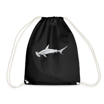 Martillon Hai - Hammerhai - Requin - Turnbeutel - Schwarz - Vorne