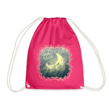 T-Shirt Moon Child - Sac de sport léger - fuchsia - Devant