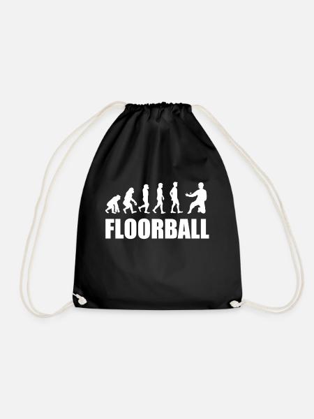 Floorball Goalkeeper - Turnbeutel - Schwarz