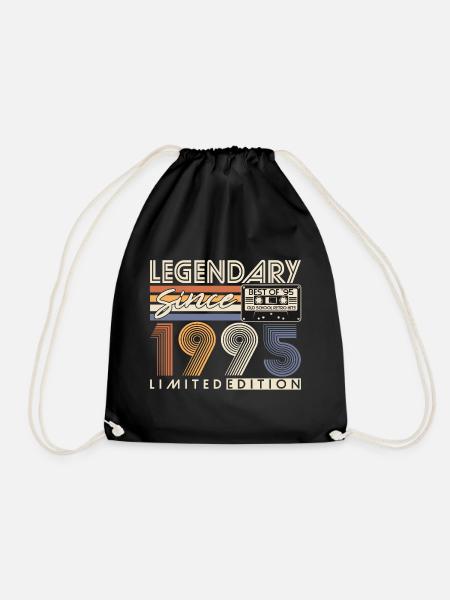 1995 Vintage Vintage Rétro Cadeau d’anniversaire - Sac de sport léger - noir