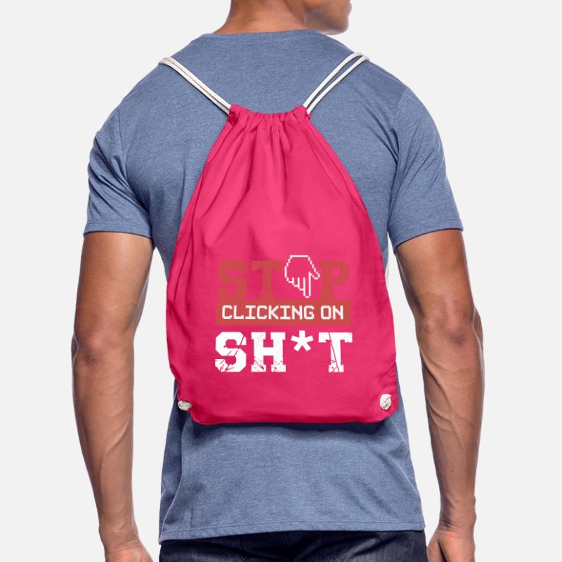 Cybersecurity Hacker Programming Gift Idea Drawstring Bag