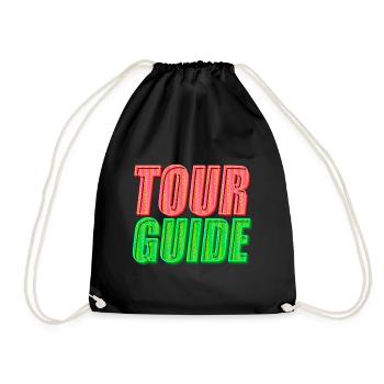 Guide touristique | Explorez le monde avec style - Sac de sport léger - noir - Devant
