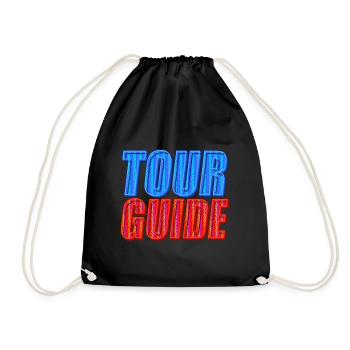 Guide touristique | Explorez le monde avec style - Sac de sport léger - noir - Devant