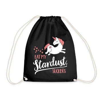 Eat my Stardust, Suckers - Sac de sport léger - noir - Devant