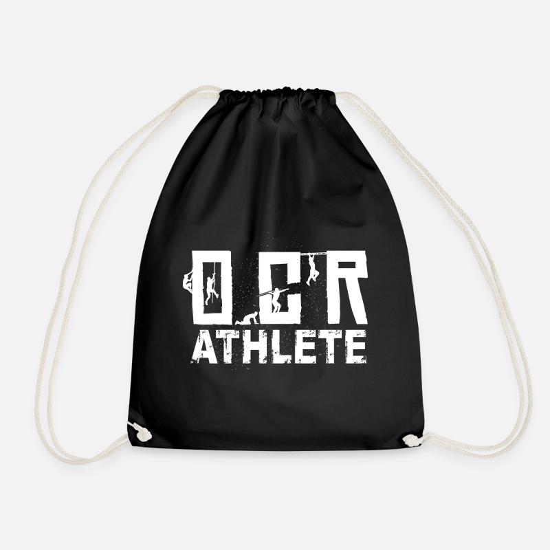 OCR Athlete - Hindernislauf Obstacle Course Racing - Turnbeutel - Schwarz