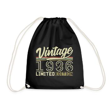 Légende depuis 1986 Né en 1986 Anniversaire 38 ans - Sac de sport léger - noir - Devant